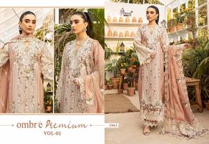 Premium <strong>Cotton</strong> Self Embroidery Salwar Kameez Collection Indian &amp; <strong>Pakistani</strong> Party <strong>Wear</strong> at Wholesale Rate - Product Image 3