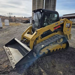 รถตักล้อยางขนาดเล็ก Cat 279D3 รถตักหน้าขุดขนาดเล็ก อุปกรณ์ก่อสร้างขนาดกะทัดรัด - Product Image 1