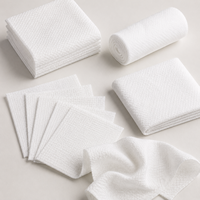 Lingettes épaisses en coton doux, respectueuses de la peau, lingettes démaquillantes, serviettes faciales jetables pour une utilisation quotidienne à domicile et les soins de la peau