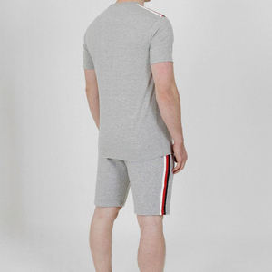 Marca de moda Streetwear algodón de gran tamaño camiseta pantalones cortos conjunto niño trajes niños ropa verano - Product Image 6