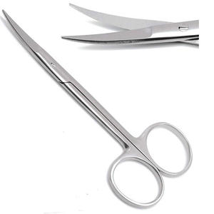 Tijeras de Acero Inoxidable para Apósitos, Rectas, Sin Punta, Manuales, para Quirófano, Certificadas por SurgiRight, Garantía de 3 Años - Product Image 3