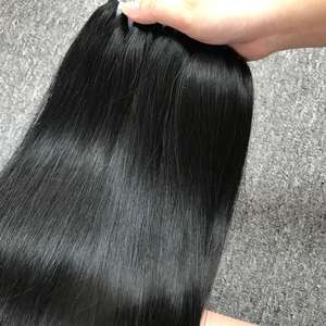 Extensions de cheveux humains vietnamiens droits en os de haute qualité, couleur naturelle, meilleur prix de gros - Product Image 4