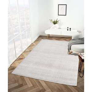 Zenta ZN008 Ensemble de tapis élégant en peluche crème Tapis sans poussière fabriqué à la machine - Product Image 1