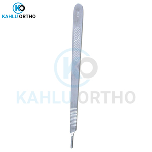 Curettes de poignée de scalpel de chirurgie d'acier inoxydable, poignée de scalpel d'impression de logo personnalisé d'instrument chirurgical par KAHLU ORTHOPEDIC - Product Image 5