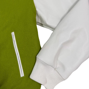 แจ็กเก็ตเบสบอลเลตเทอร์แมนวินเทจหนังแท้พร้อมพิมพ์ลายวิทยาลัยแจ็คเก็ตบอลบอลสำหรับผู้ชายจัดส่งแบบ DP - Product Image 4