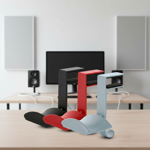 Support universel pour casque supra-auriculaire à fixation par pince - Support mural/de bureau pour casque - Product Image 4