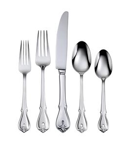 Silver Cutlery Sets Stainless Steel <b>Mirrored</b> Finished <b>Tabletop</b> Flatware Wholesale Restaurant Cutlery Customization Available - Product Image 5