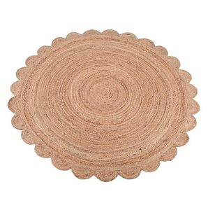 Manteles individuales de yute decorativos de forma circular de diseño único hecho a mano de alta calidad para boda decoración de Navidad a bajo precio - Product Image 5