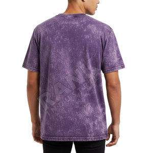 Camisetas de Hombre con Lavado Ácido al Mejor Precio al por Mayor, Estilo Casual, Corte Ajustado, de la Mejor Calidad - Product Image 2