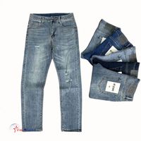 Üst Düzey Erkek Kadın Denim Kot Pantolon Orta Boy İş Harem Pantolonu Şık Günlük Resmi Stiller Spandeks/Pamuk Vietnam ODM