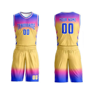 Paquetes de uniformes de baloncesto de equipo completo personalizado tela de secado rápido directo de fábrica OEM precios al por mayor para deportes de verano - Product Image 4