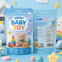 Sacs d'emballage lumineux en plastique à design coloré personnalisé pour jouets, boîtes mystères et emballages de jouets