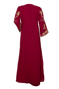 OEM Customise Dubai Muslim <b>Women</b> Design <b>Kaftan</b> Abaya Ethnic Style Dress <b>for</b> Party Wear Handwork Design <b>for</b> Evening Dresses - Product Image 5
