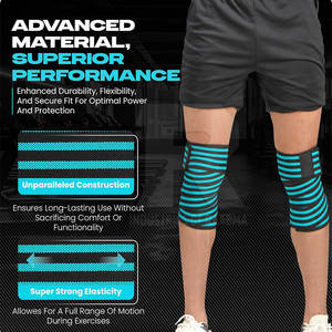 Rodilleras Duraderas para Soporte Durante el Ejercicio, Alivio del Dolor, Recuperación de Lesiones y Ajuste Cómodo, Rodilleras para Deportes - Product Image 4