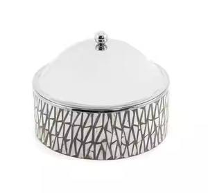 ชุดหม้อปรุงอาหารพิมพ์ลาย4ชิ้นที่มีดีไซน์ทันสมัยเหมาะสำหรับการรับประทานอาหารในห้องครัวและตกแต่งอาหารเสิร์ฟใช้ในอินเดีย - Product Image 5