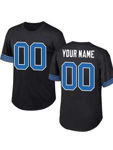 Maillots de football américain personnalisés pour hommes, pas chers, toutes les équipes, haute qualité, sublimation, 100% polyester, séchage rapide - Product Image 3