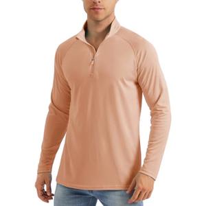 Pull à col montant en bambou pour homme, personnalisable avec logo, extensible dans les quatre sens, pour la pêche, pull d'extérieur à col montant - Product Image 3