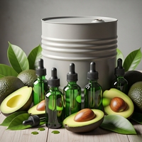 Huile d'avocat biologique pressée à froid pour la peau, les cheveux, la cuisson-100% Pure Natural, non raffinée, Extra Virgin, Premium Grade | OEM 500mL