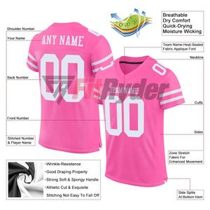 Vêtements de sport grande taille imprimés par sublimation sur mesure Uniforme de football américain en polyester respirant uniforme de football américain - Product Image 2