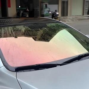 83% vlt Tắc Kè Hoa Tint phim cho cửa sổ xe màu cam Nano gốm thủy tinh năng lượng mặt trời phim - Product Image 1