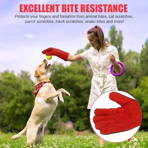 2025 Gants de barbecue et de soudage en cuir robuste Gants de sécurité résistants au feu - Product Image 6