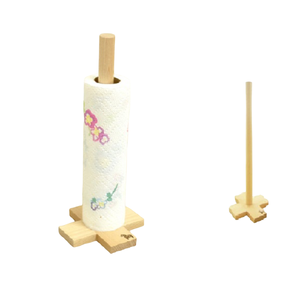 Restaurant Table Napkin Holder in Round Solid Wood Trending Design Stylish and Durable Tissue Stand Made - Product Image 1
