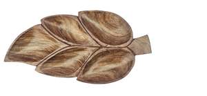 Bandeja de Madera de Acacia en Forma de Corazón, Bandejas Decorativas de Madera Natural para Servir - Product Image 5