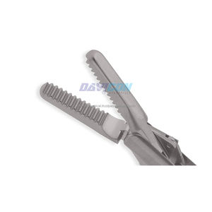 คีมจับแบบใช้มือ สแตนเลส ปลายตรง ขนาด 2.8 มม. ปลายหยัก ด้ามยาว 5 มม. ความยาวใช้งาน 10 นิ้ว (25 ซม.) ด้ามจับแบบบีบ 14 นิ้ว - Product Image 5