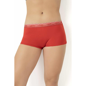 Soft Boyshort Comfy Fit Lightweight Breathable <b>Cotton</b> Solid Knitted Flexible Seamless Stylish Women Underwear Undergarments - Product Image 6