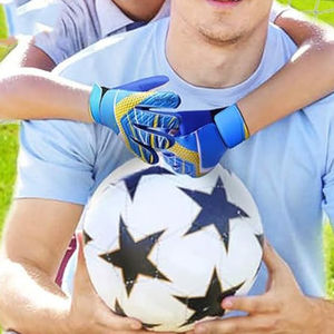 Guantes de Portero de Látex de Alta Calidad para Exteriores, Súper Adherentes, para Deportes Juveniles y Adultos, con Compatibilidad con Pantalla Táctil - Product Image 6