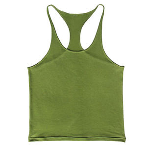 OEM personalizado entrenamiento atlético músculo algodón hombres gimnasio Stringer camisetas sin mangas correr camiseta sin mangas gimnasio camiseta para hombres con logotipo - Product Image 4