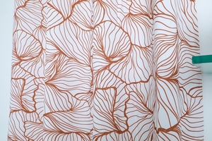 Stylish Golden Collection of Premium Cotton <b>Curtains</b> with <b>Grommet</b> Format for Office Door Decor, Hotels, and Restaurants - Product Image 4