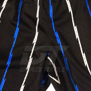 กางเกงขาสั้นตาข่ายสำหรับผู้ใหญ่กางเกงขาสั้นตาข่ายสีออกใหม่ - Product Image 4