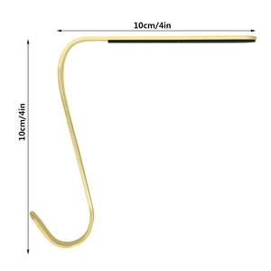 Ganchos Decorativos Navideños de Latón Antideslizantes para Calcetines y Árboles de Navidad, Modelo 729 - Decoración Festiva - Product Image 6