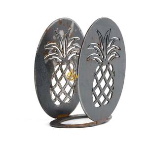 ที่ใส่กระดาษเช็ดปากสเตนเลสสตีลที่ใส่กระดาษทิชชู่ขัดเงาสีเงินสำหรับรับประทานอาหารในร้านอาหาร - Product Image 5