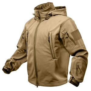 Veste softshell imperméable et coupe-vent, Logo personnalisé de haute qualité, vente en gros - Product Image 4