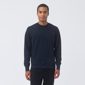 Jersey de cuello redondo popular para hombre, sudadera de manga larga de secado rápido y transpirable, estampado de logotipo personalizado para invierno - Product Image 1