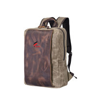 Sac à dos tactique en cuir personnalisé, léger, avec cadre externe, imperméable, pour la randonnée et le trekking en plein air