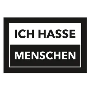 Juego de taza y felpudo I Hate People - Product Image 6