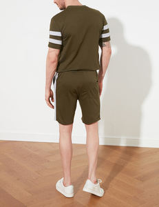 Conjunto Deportivo de Verano para Hombre, 2 Piezas, Camiseta Polo y Pantalones Cortos, Ligero, 100% Algodón, Personalizable con Logotipo, Venta al Por Mayor - Product Image 6