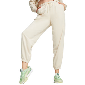 Pantalon de survêtement à enfiler de couleur unie classique pour femme avec un espace de poche généreux et un pantalon de survêtement pour femme non restrictif - Product Image 1