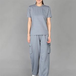 ชุดคอตตอนสุดชิคของผู้หญิงชุดเสื้อผ้าสองชิ้นแบบแฟชั่นเข้าชุดสำหรับโอกาสสบายๆและเป็นทางการ - Product Image 6