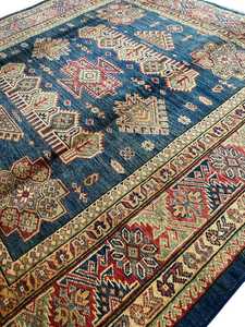 พรมทำด้วยมือสุดหรูพรมขนสัตว์อินเดียวินเทจพรมเปอร์เซียพรมสำหรับห้องนั่งเล่นสวดมนต์ประตูทำจากขนสัตว์ - Product Image 4