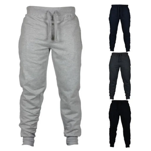 Unisex 100% Cotton Fleece Sweatpants Solid Color Elastic Waist Loose Fit Acid Washed Mid Waist Jogger for <b>Men</b> <b>men's</b> pants - Product Image 2