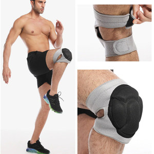 Factory Wholesale Sports <b>Knee</b> <b>Support</b> <b>Elastic</b> Compression Strap Customized <b>Knee</b> Pad - Product Image 6