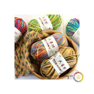 Hilo de Peluche de Color Terciopelo para Tejer, Material de Lana para Crochet al por Mayor, Tejido a Mano - Product Image 6