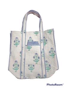 กระเป๋าสะพายไหล่ตกแต่งด้วยดอกไม้สไตล์โบฮีเมียนขนาดใหญ่ทำด้วยมือมีตะแกรงเปิดปิดสำหรับใช้ช้อปปิ้งโยคะชายหาด - Product Image 5