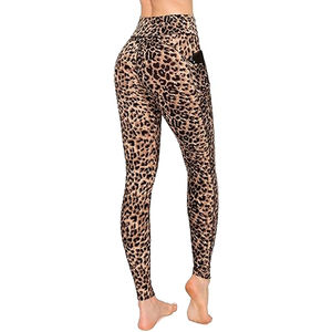 2025 nouveauté Logo personnalisé sans couture serré femmes Leggings taille haute Sexy Gym Fitness Yoga pantalon à vendre service OEM - Product Image 4