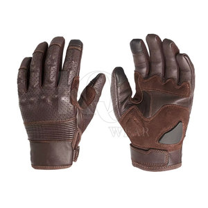 Dynamic Leather Racing <b>Gloves</b> Windproof Winter Breathable Strong Grip Design for Motorbike Riding Training Outdoor Activities - Product Image 6