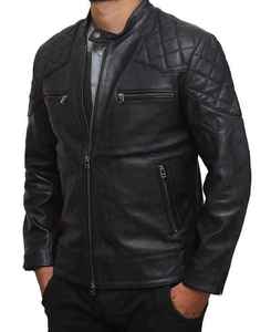 New Fashion Custom Men's Coated <b>Canvas</b> Leather <b>Jackets</b> Zipper Front Logo Casual Street Wear Anti-Shrink Top Trending Unique - Product Image 2